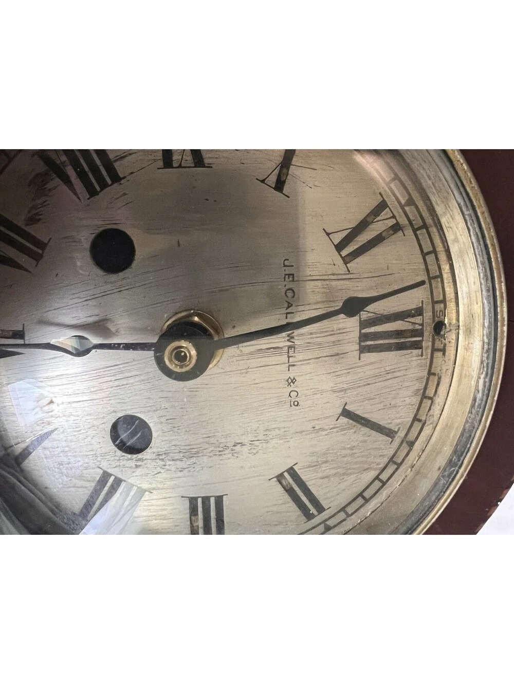 J.E. Caldwell French Carriage Clock 1890s Vintage Art Deco